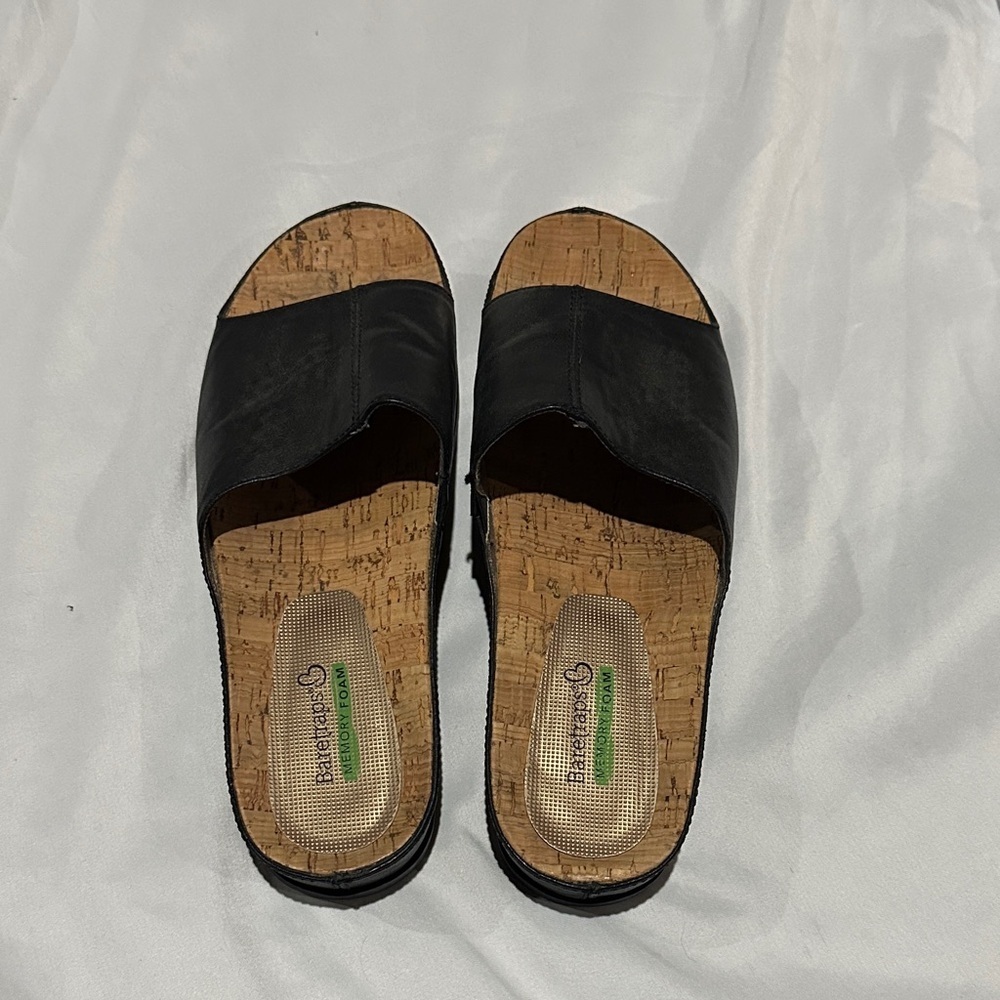 Baretraps Black Women's Mules size 9